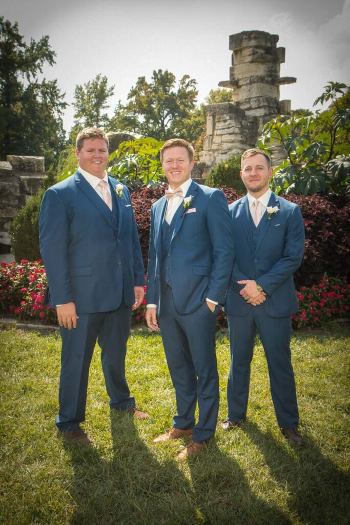 Michael and his groomsmen