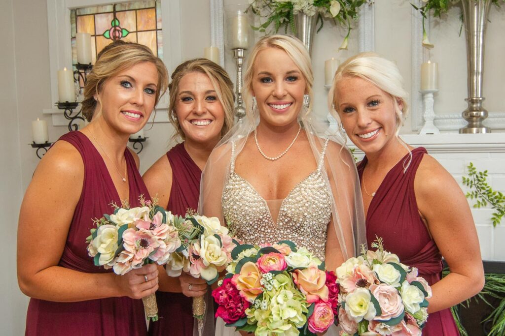 Kelley and her bridesmaids