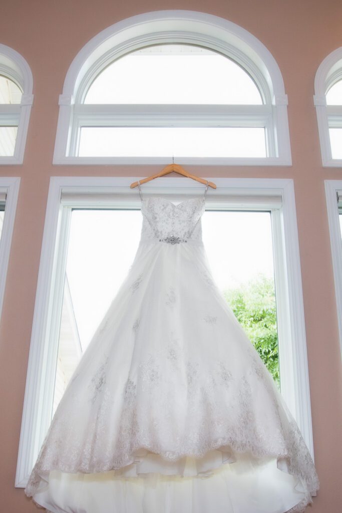 Rebecca’s wedding dress
