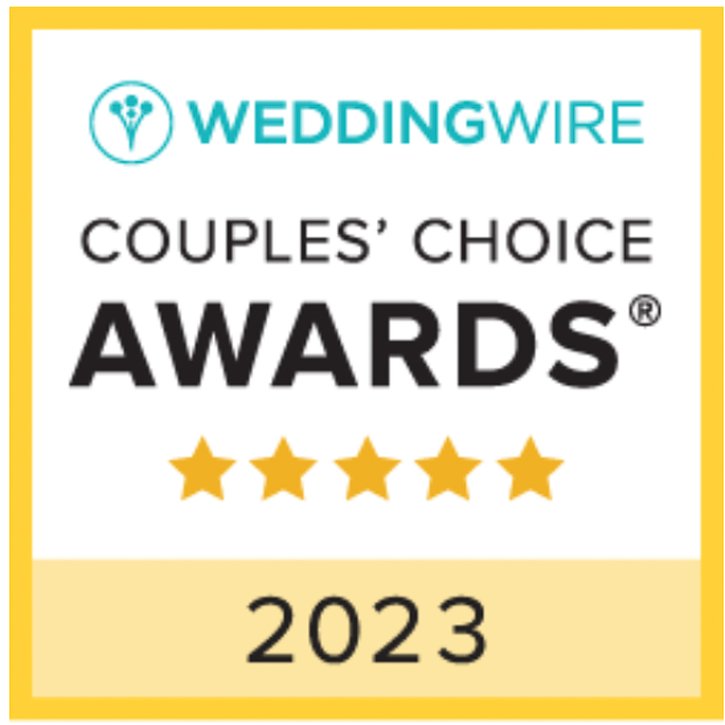 WeddingWire Couple's Choice Award Badge